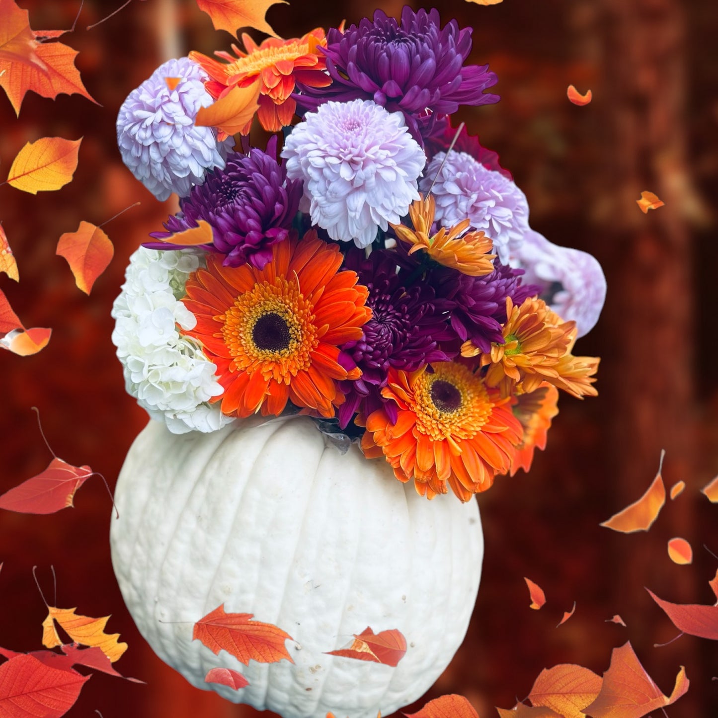 Harvest Bloom Pumpkin